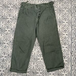 Free People paper bag pants